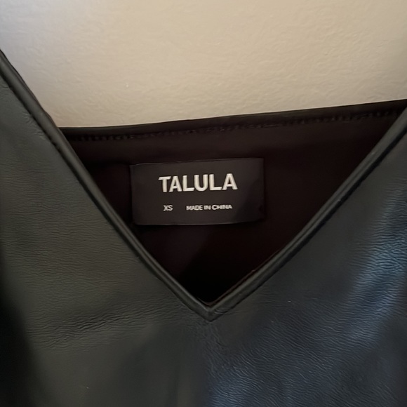 Talula Leather Dress - Picture 2 of 4